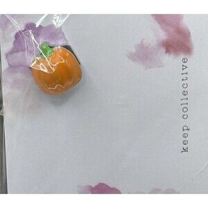 KEEP Collective Silver Pumpkin Charm Slider Collectors Edition NEW NIP